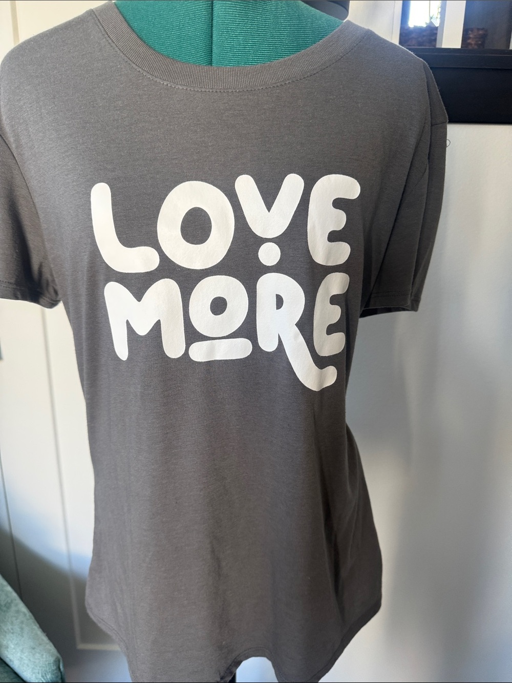 Sub_Urban Riot Gray 'Love More' Graphic Tee